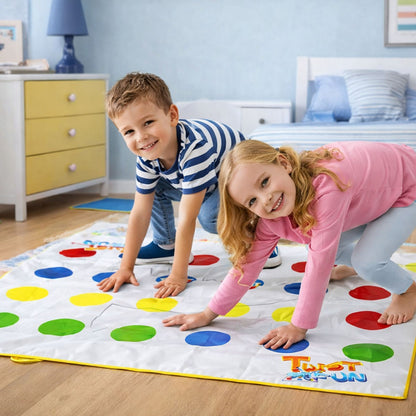Rodinná pohybová hra s točícím kolem Twist Fun Mat – 3+