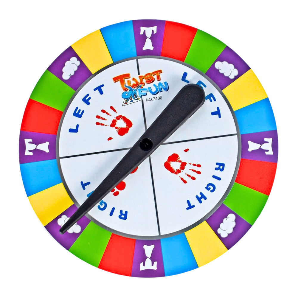 Rodinná pohybová hra s točícím kolem Twist Fun Mat – 3+