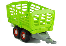 Rozebírací traktor s přívěsem – 43 cm zelený | hračka