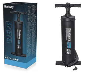 Ruční pístová pumpa 48 cm – se 3 koncovkami | Bestway