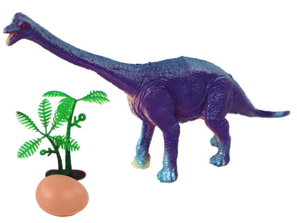 Sada 6 dinosaurů s příslušenstvím vajíčko a strom barevní