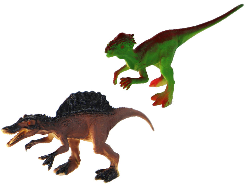 Sada 6 dinosaurů s příslušenstvím vajíčko a strom barevní