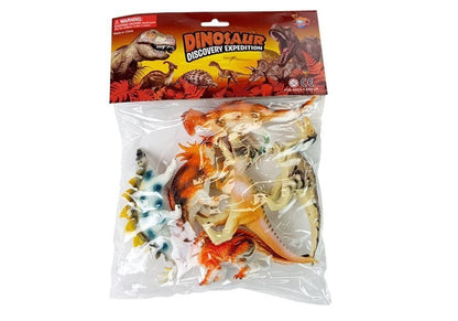Sada dinosaurů 6 figurek 10 cm – realistické gumové hračky