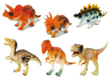 Sada dinosaurů 6 figurek 10 cm – realistické gumové hračky