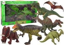 Sada dinosaurů 6 figurek – velké modely prehistorických zvířat
