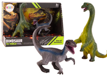 Sada figurek dinosaurů Brachiosaurus Velociraptor 2 kusy