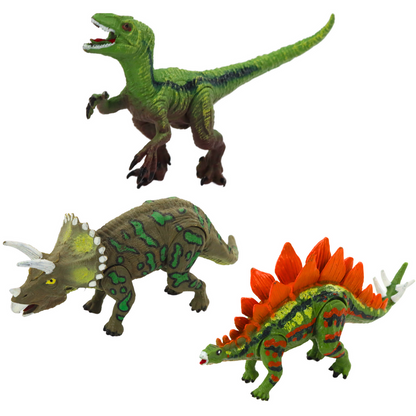 Sada figurek dinosaurů – pohyblivé nohy a čelisti | 6 ks
