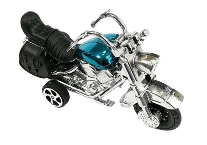 Sada motocyklů 3 kusy s fricčním pohonem růžová modrá zlatá