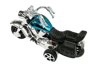 Sada motocyklů 3 kusy s fricčním pohonem růžová modrá zlatá