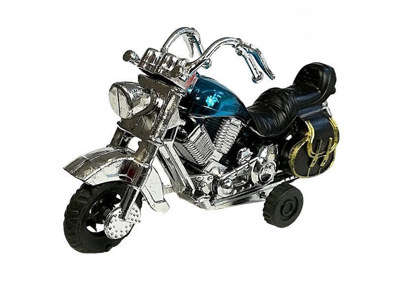 Sada motocyklů s natahováním 4 kusy růžová modrá zlatá zelená