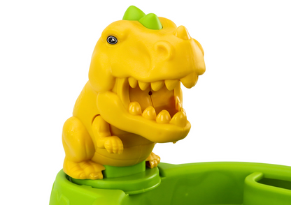 Sada na písek s kbelíkem se sprchou konvičkou a formičkami dinosauři