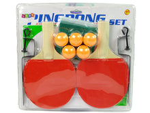 Sada na stolní tenis pálky síťka 5 míčků kompletní set