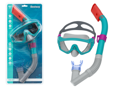 Sada pro šnorchlování s maskou a šnorchlem modrá – Bestway