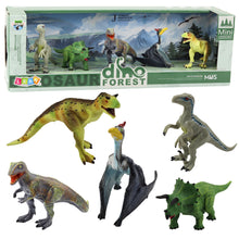 Sada realistických figurek dinosaurů 5 kusů – Dino Forest