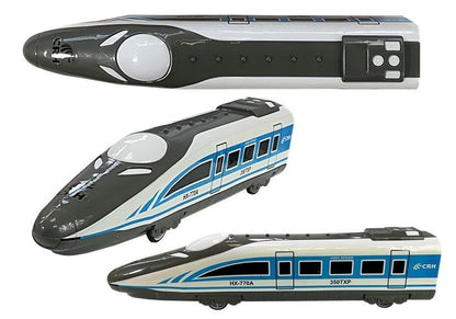 Sada vlaků Pendolino s metrem 4 vagony červené žluté šedé
