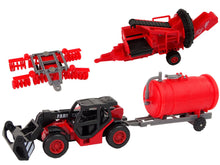 Sada zemědělských vozidel traktor – 12 kusů kov plast