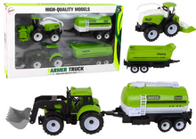 Sada zemědělských vozidel – traktor kombajn cisterna