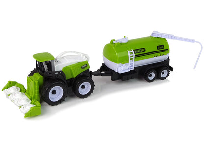 Sada zemědělských vozidel – traktor kombajn cisterna
