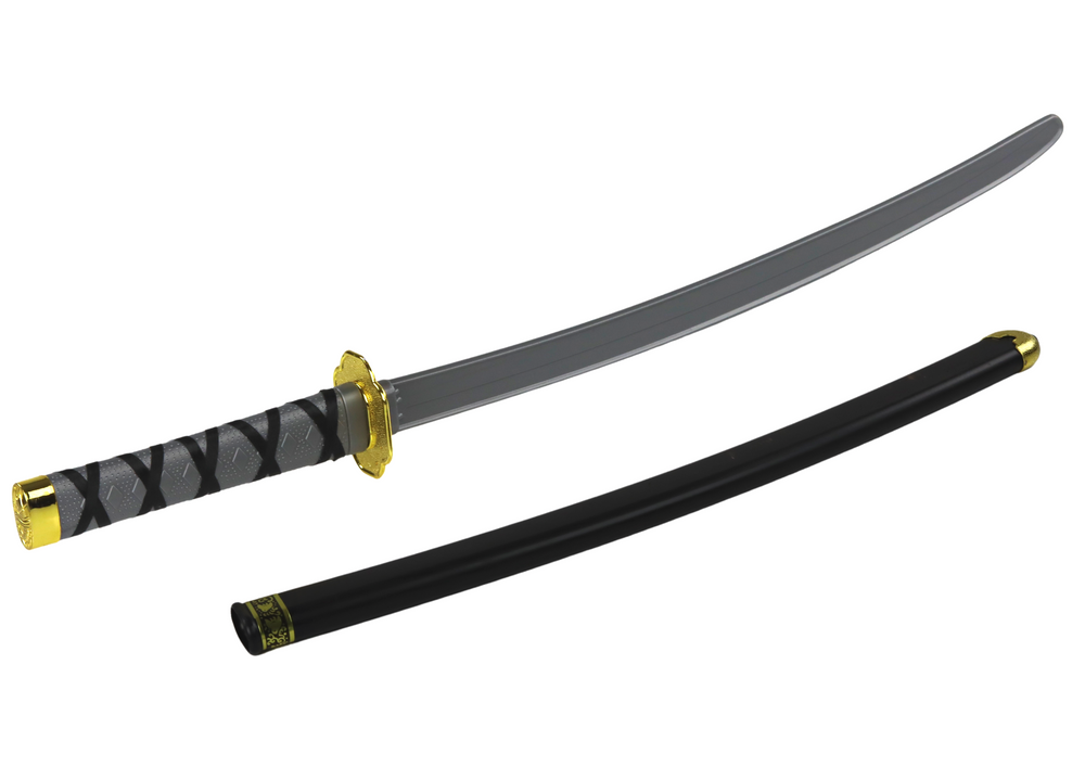 Samurajský meč s pochvou 60 cm – kostým ninja samuraje