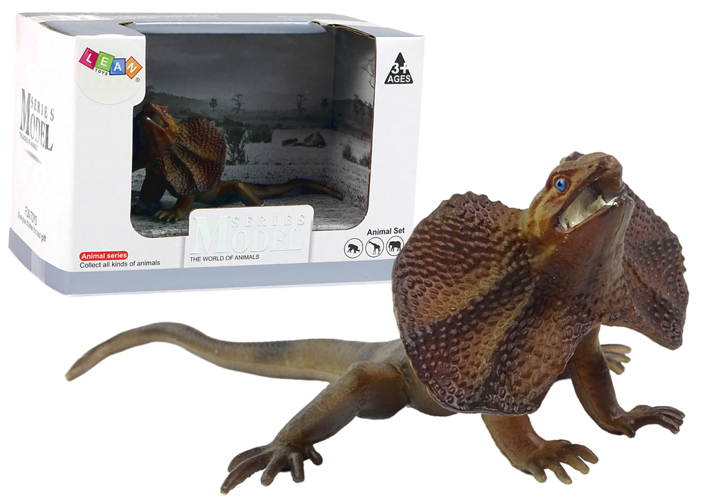 Sběratelská figurka agama límcová – Zvířata světa
