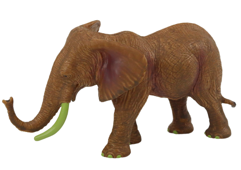 Sběratelská figurka slon africký safari hnědý