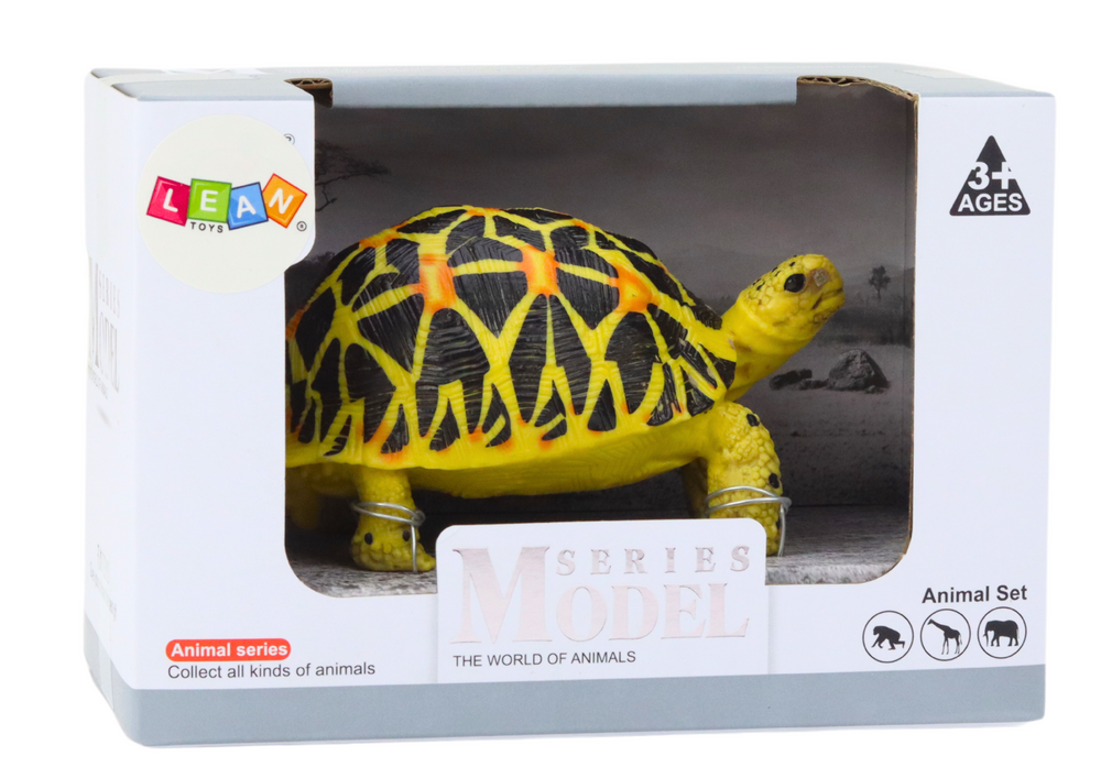 Sběratelská figurka želvy plaz žlutá černá