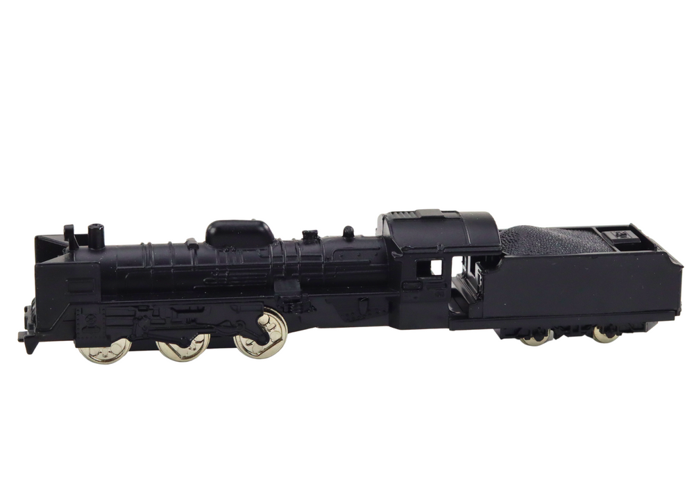 Sběratelský model lokomotivy 1:48 kovový vlak černý