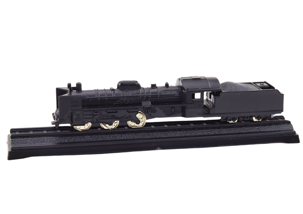 Sběratelský model lokomotivy 1:48 kovový vlak černý