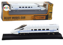 Sběratelský model vlaku kovový 1:48 wagon bílý