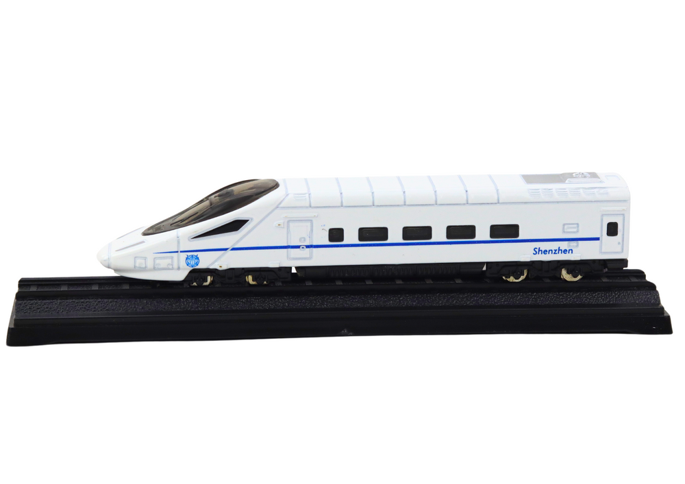 Sběratelský model vlaku kovový 1:48 wagon bílý
