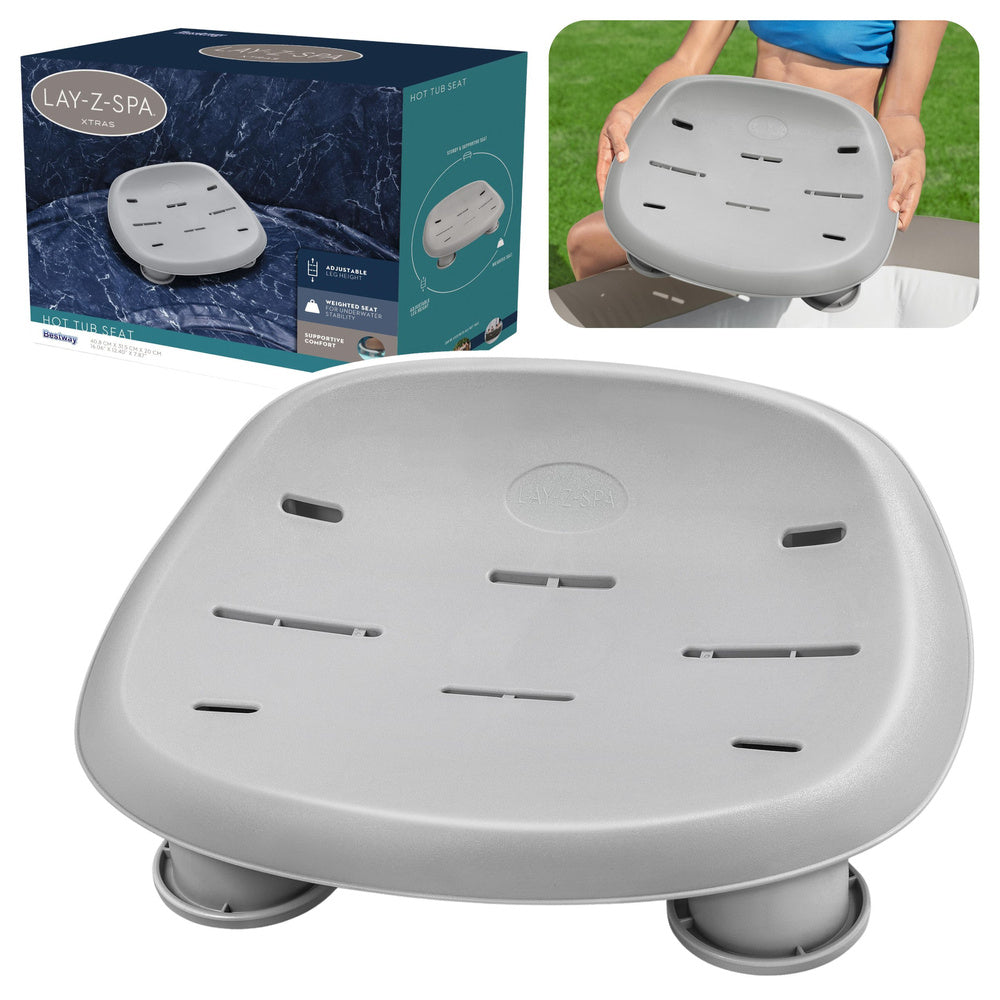 Sedátko do vířivky s nastavitelnými nožkami – Bestway Lay-Z-Spa