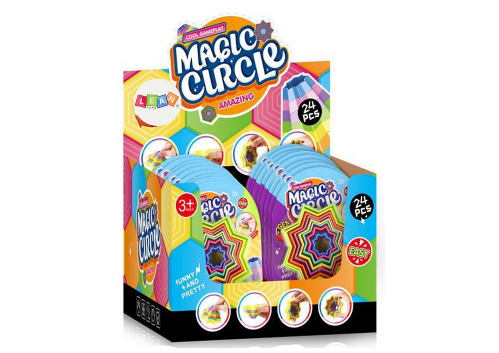 Sensorická antistresová hračka Magic Shapes pro děti od 3 let