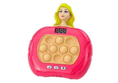 Sensorická hra Pop It s efekty světla a zvuku růžová