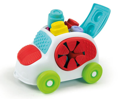 Sensorické auto s kostkami Clementoni 17315 – pro nejmenší