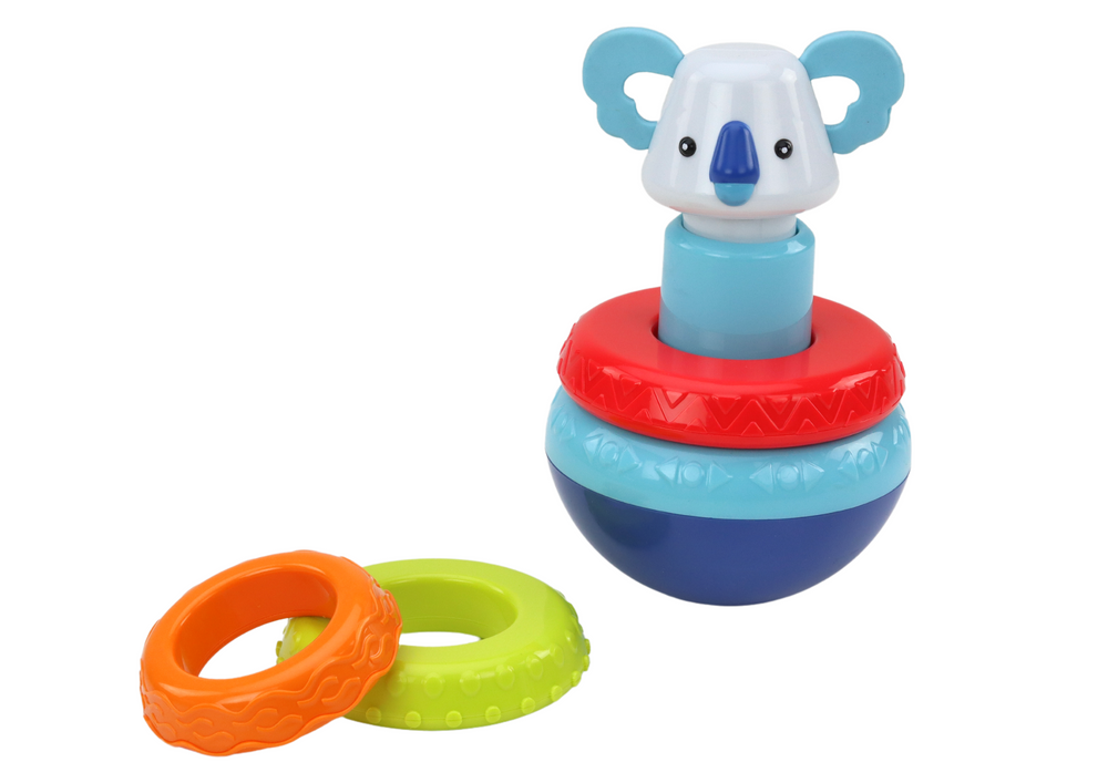 Sensorické hračky věž koala kostka – edukační set