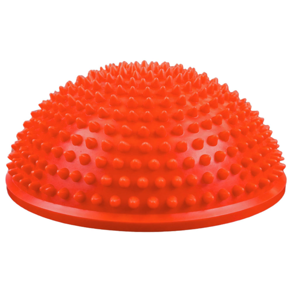 Senzorická polokoule pro masáže a balanční cvičení – oranžová 16 cm