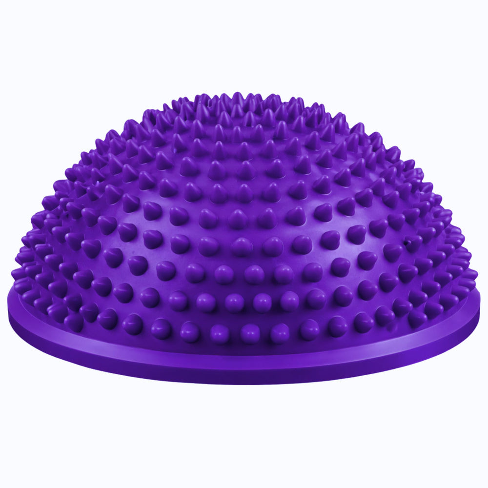 Senzorická polokuле pro masáže a rovnováhu, fialová, 16 cm