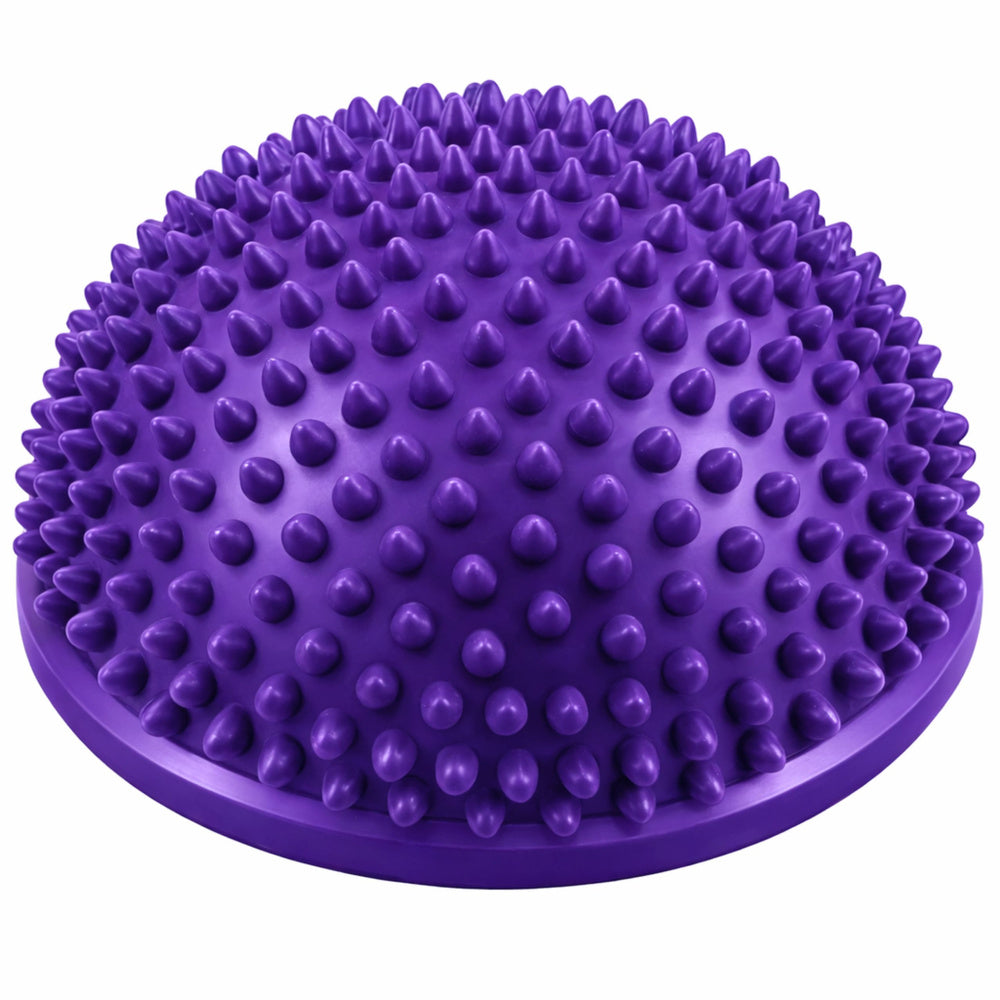 Senzorická polokuле pro masáže a rovnováhu, fialová, 16 cm