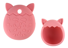 Silikonové pouzdro na Tamagotchi – tvar kočky | pudrově růžové
