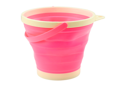 Silikonové skládací kbelíček na písek 27,5 cm 3 barvy