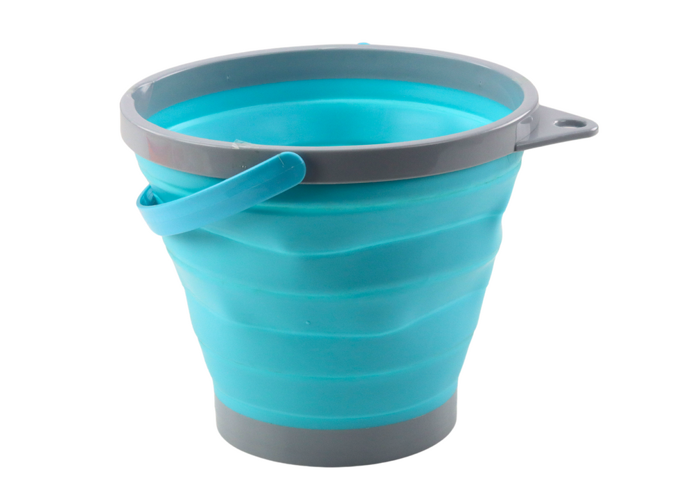 Silikonové skládací kbelíček na písek 27,5 cm 3 barvy