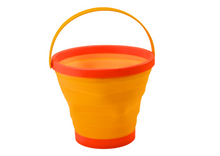 Silikonové skládací kbelíček na písek 27,5 cm 3 barvy