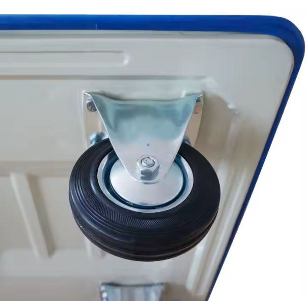 Skladací plošinový vozík do 300kg – s gumovými kolečky