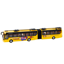 Školní autobus na dálkové ovládání RC kloubový 1:32 žlutý