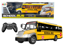 Školní autobus na dálkové ovládání RC se světly žlutý