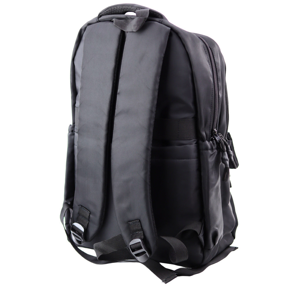Školní batoh 23L 46cm – 6 kapes černý | Back Up
