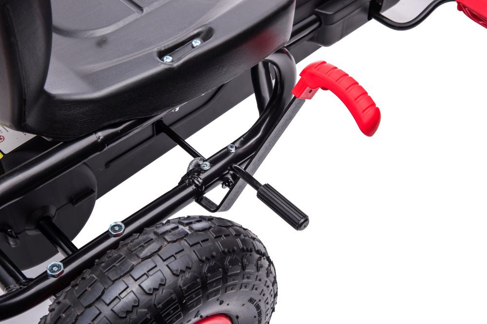 Šlapací motokára G18 – dětské vozítko | červená