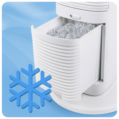 Sloupový ventilátor s vodním chlazením – 60W bílý ionizace