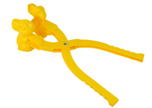 Sněhová formička dinosaurus 35cm – žlutá | zimní hračka