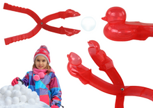 Sněhová formička na kachničky 34cm – červená | zimní hračka
